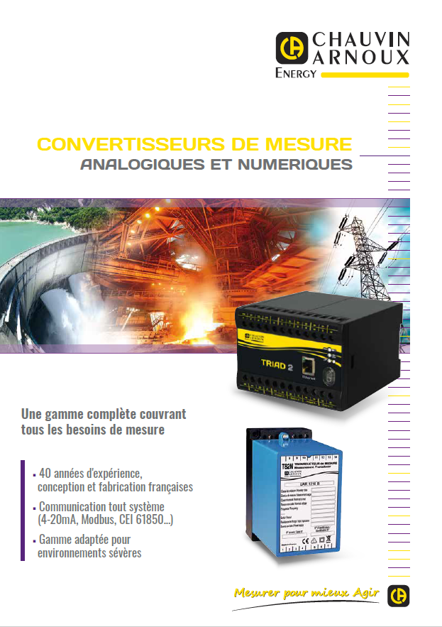 With the TRIAD2 and T82N ranges, this comprehensive offering can cover all your measurement requirements in compliance with the most demanding reference standards. Analog and digital transducers